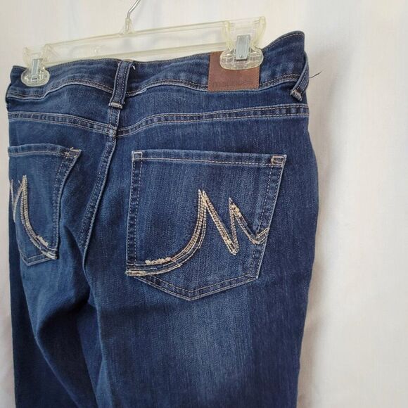 Maurice's Size 6 Regular High Rise Jeans stretchy women's denim blue EUC - Picture 6 of 10